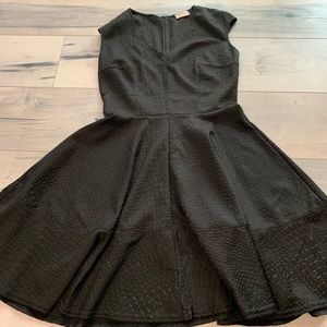 Black Snakeskin Dress